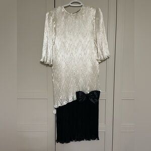 Vintage 1980’s Union Made Statement Bow Cocktail Dress